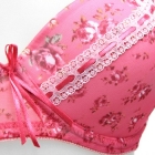 Бюстгальтер Amore A Prima Vista "Capriccio" Pink combo (розовый комбо), размер 75 С 60122 на отдельном изображении фрагментом ткани инфо 8929v.