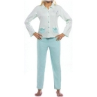 Пижама женская "Romantic Girl" Размер: 48, цвет: Azzurro Baby (бирюзовый) 6196 всем гигиеническим стандартам Товар сертифицирован инфо 9208v.