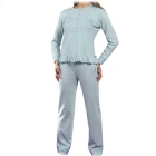 Пижама женская "Bows and Volants" Размер: 44, цвет: Azzurro (светло-бирюзовый) 6208 всем гигиеническим стандартам Товар сертифицирован инфо 9336v.