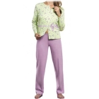 Пижама женская "Happiness Forever" Размер: 44, цвет: Verde Mela (салатовый с лиловым) 6193 всем гигиеническим стандартам Товар сертифицирован инфо 9346v.