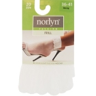 Носки Norlyn "Frill 20" White (белые), размер 36-41 традиционного финского качества Товар сертифицирован инфо 9401v.