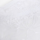 Трусы женские Lormar "Class" Bianco (белые), размер S на отдельном изображении фрагментом ткани инфо 9454v.